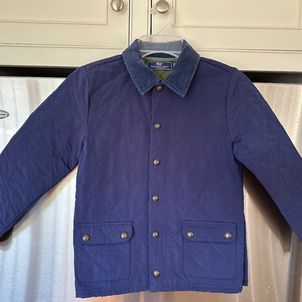 Kids/ Boys  VINEYARD VINES Quilted Jacket...size 7